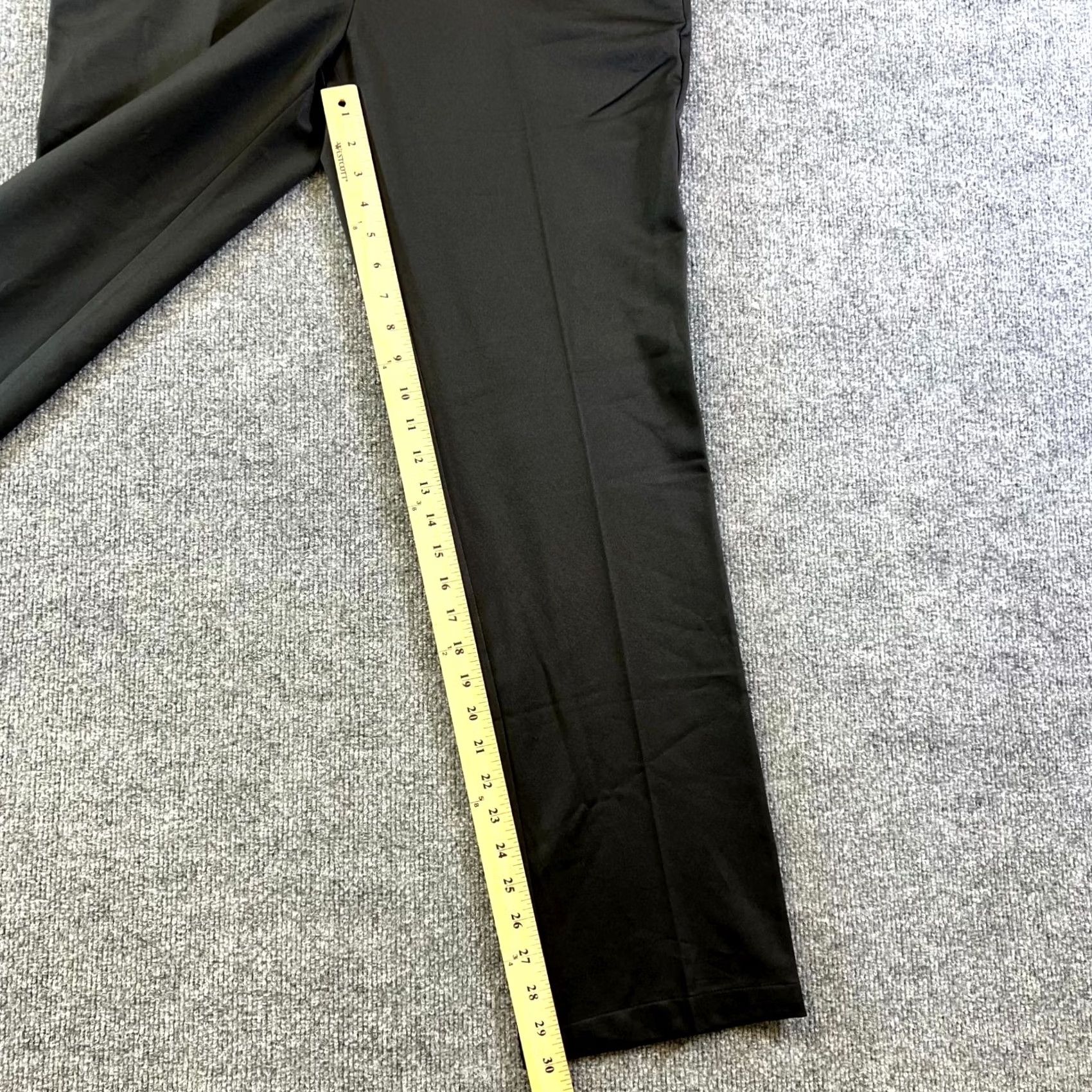 Vintage Greg Norman Ultimate Classic Travel Pants Mens 34x32 Black Straight Size US 34 / EU 50 - 4 Thumbnail