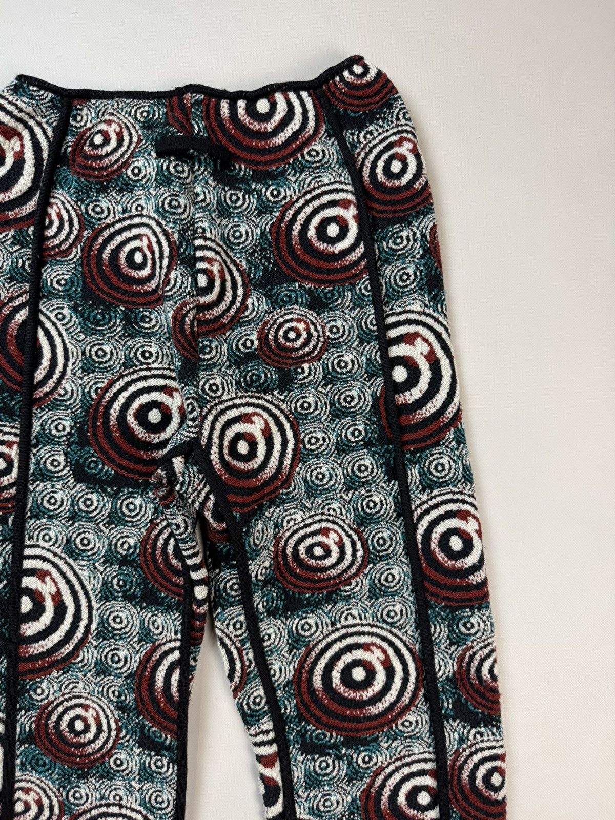 Jean Paul Gaultier Gaultier FW1996 Vintage OP Print Spiral Wool Pants Trousers Size 30" / US 8 / IT 44 - 23 Thumbnail