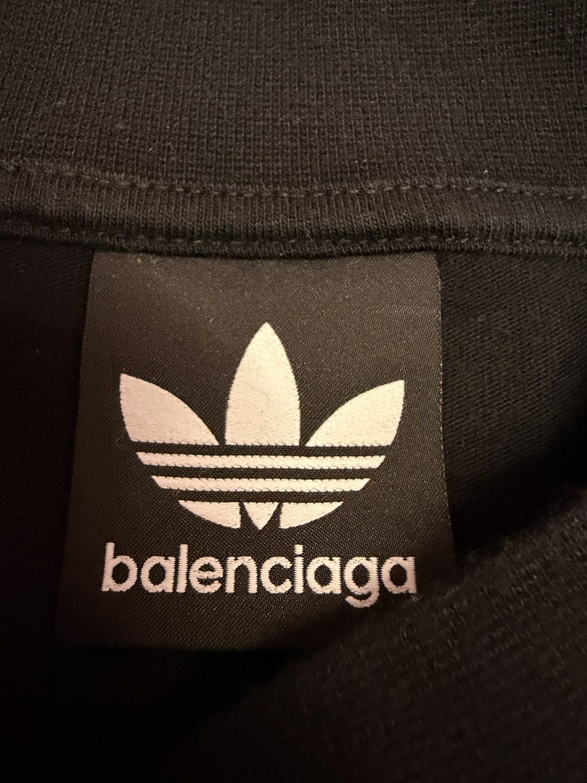 Adidas × Balenciaga BALENCIAGA X ADIDAS BLACK TEE Size US XXL / EU 58 / 5 - 4 Thumbnail