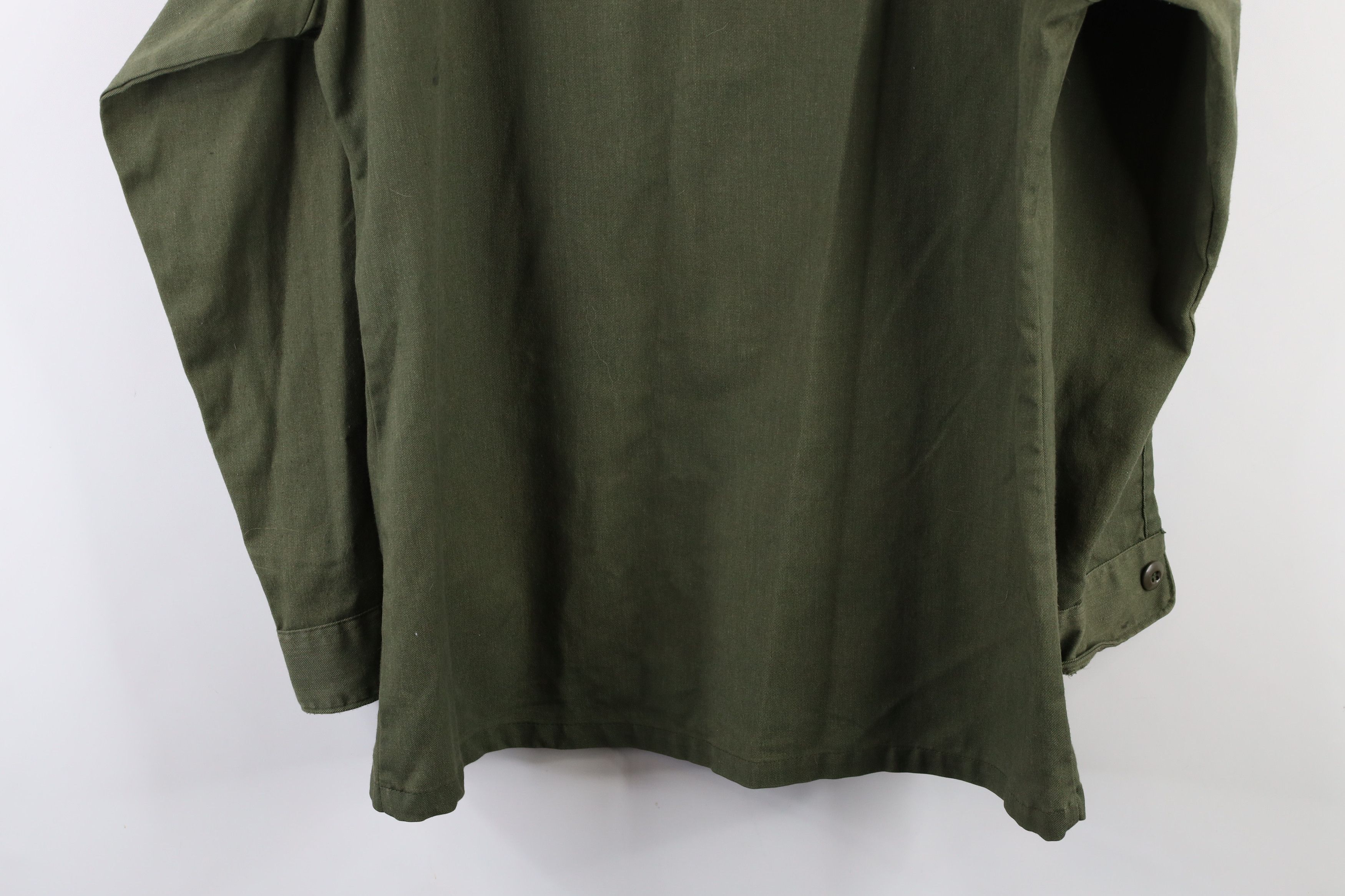 Vintage Vintage 80s US Air Force Military Field Button Shirt USA Size US M / EU 48-50 / 2 - 17 Thumbnail