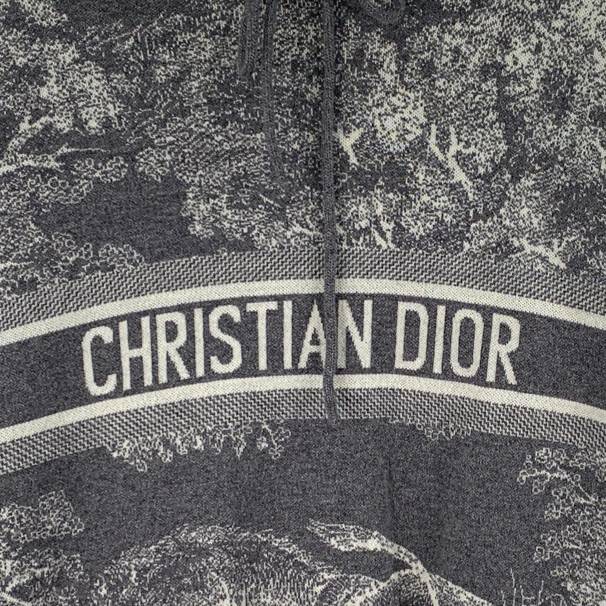 Dior Dior Zoo Series Cashmere Knitted Sweatshirt K26WX Size M / US 6-8 / IT 42-44 - 4 Thumbnail