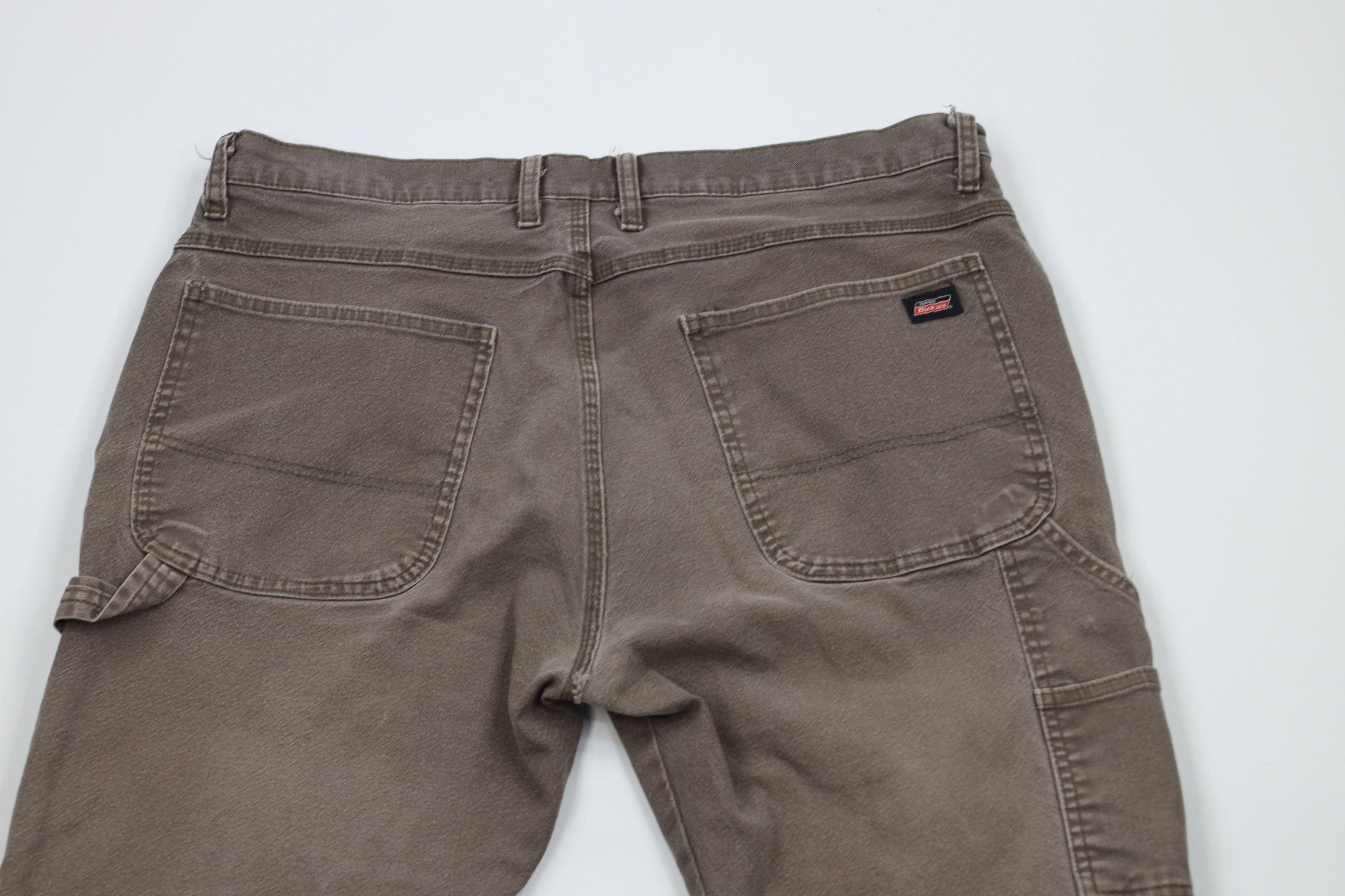 Dickies × Vintage Vintage Dickies Wide Leg Canvas Dungaree Pants Cotton Size US 36 / EU 52 - 12 Thumbnail