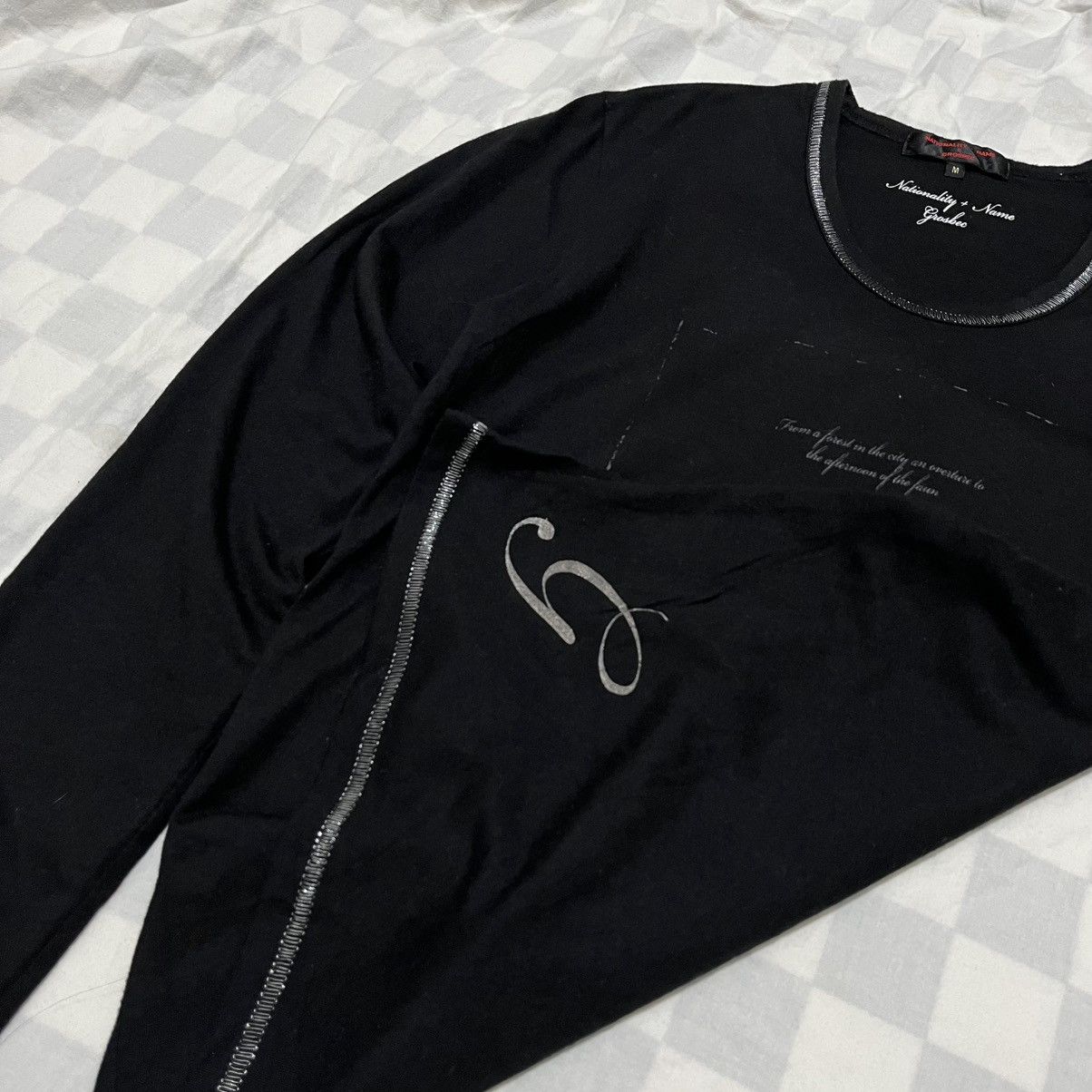 Beauty Beast × If Six Was Nine × Japanese Brand Nationality+name grosbec angel inside frame black Size US M / EU 48-50 / 2 - 6 Thumbnail