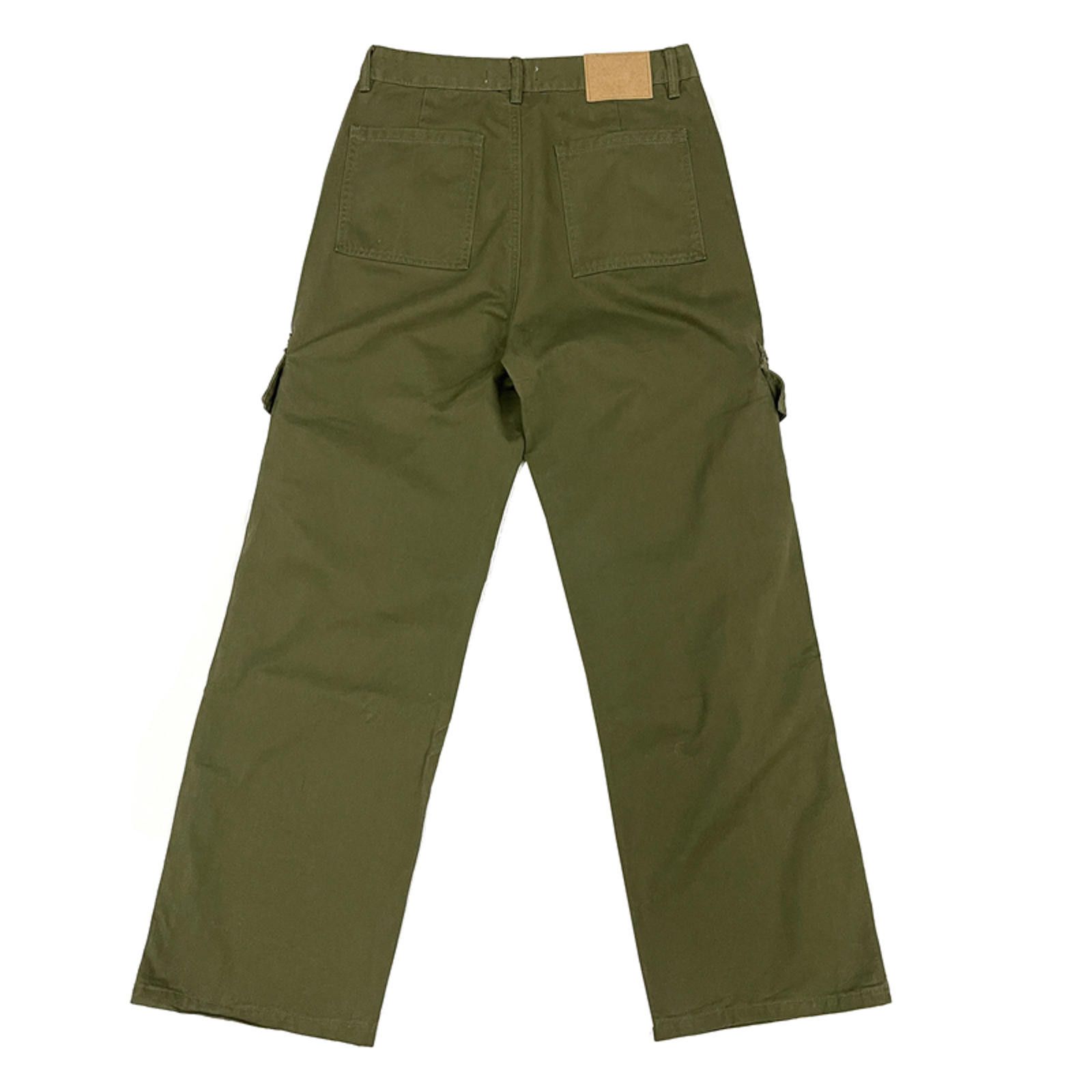 Vintage Multi Pocket Olive Green Cargo Pants Size US 28 / EU 44 - 9 Thumbnail