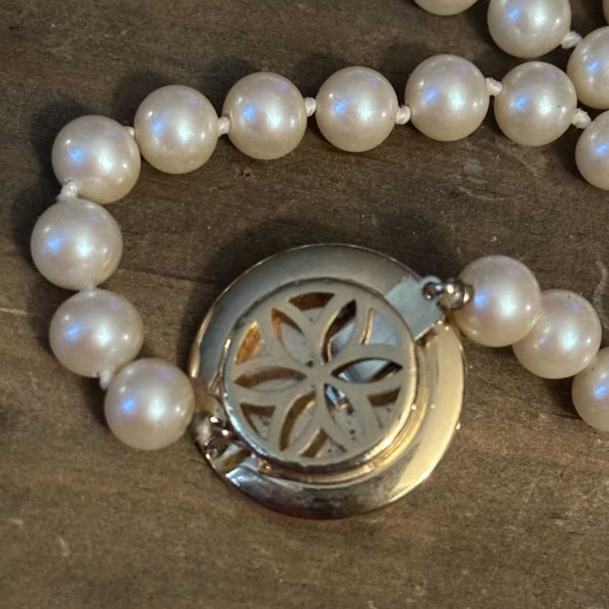 Vintage Vintage long faux pearl necklace Size ONE SIZE - 4 Thumbnail