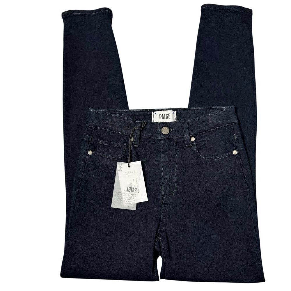 Paige NWT New Paige Hoxton Ankle Skinny Indy Jean Size 25 Size 25" / US 0 / IT 36 - 4 Thumbnail
