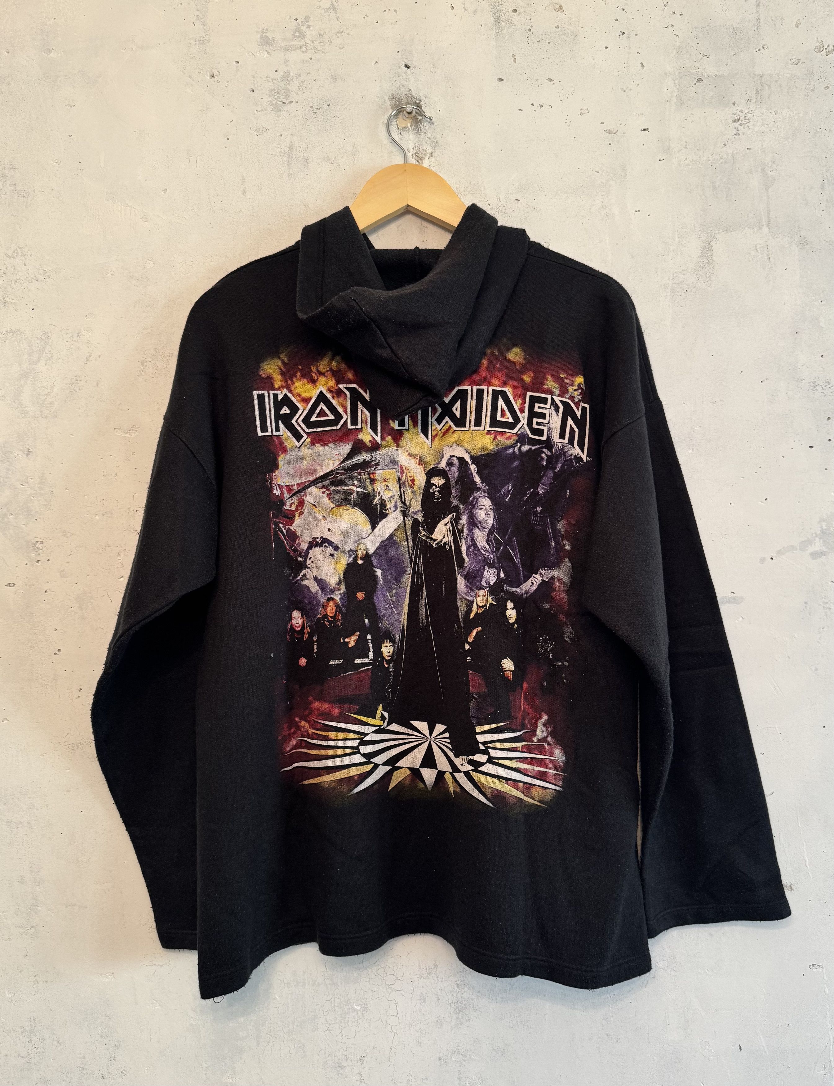 Band Tees Vintage 2000s Iron Maiden Dance of Death Rock Band Hoodie Size US L / EU 52-54 / 3 - 2 Thumbnail