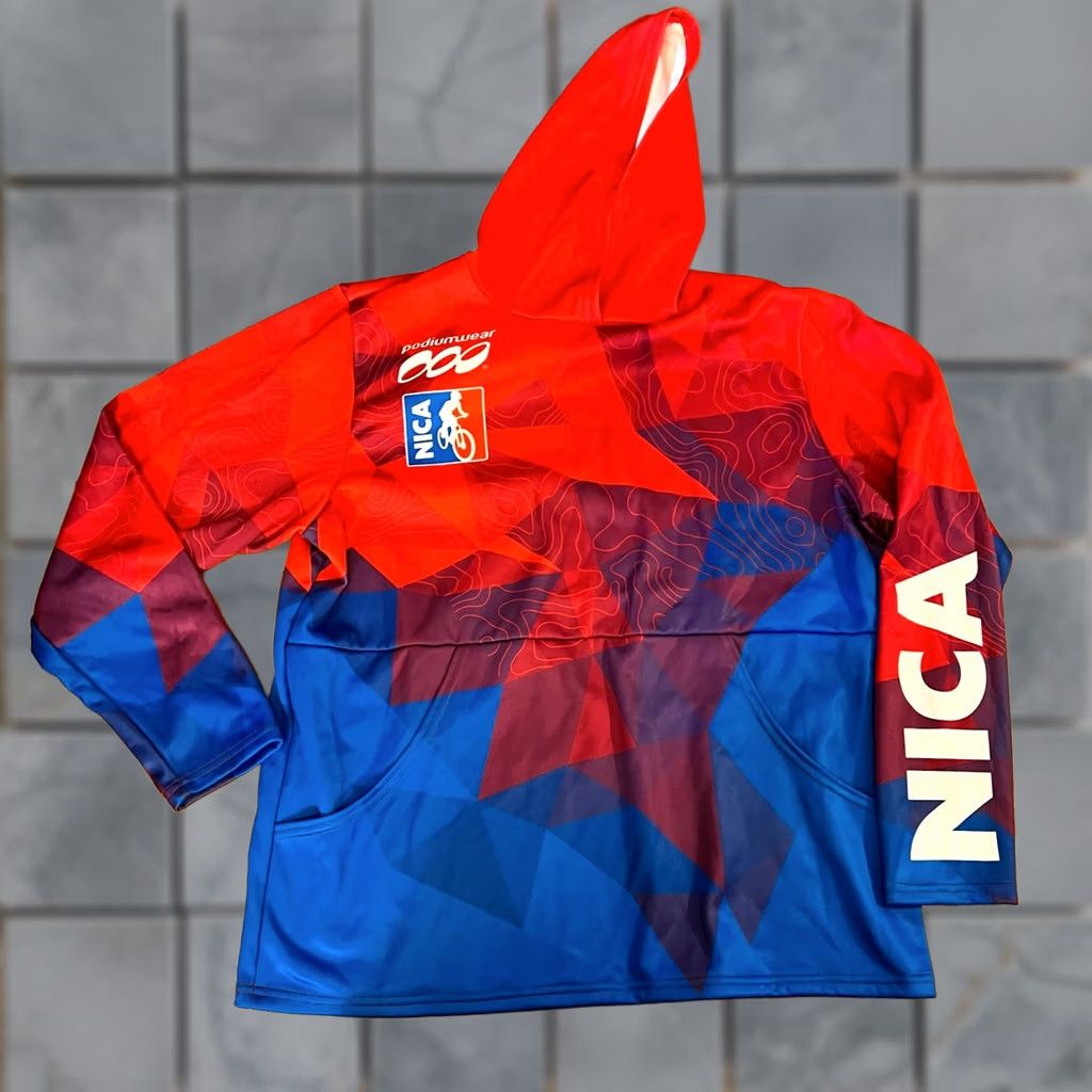 Coach Podium Wear Hoodie Adult XL Red Coach NICA Sweatshirt Performance Size US XL / EU 56 / 4 - 1 Thumbnail