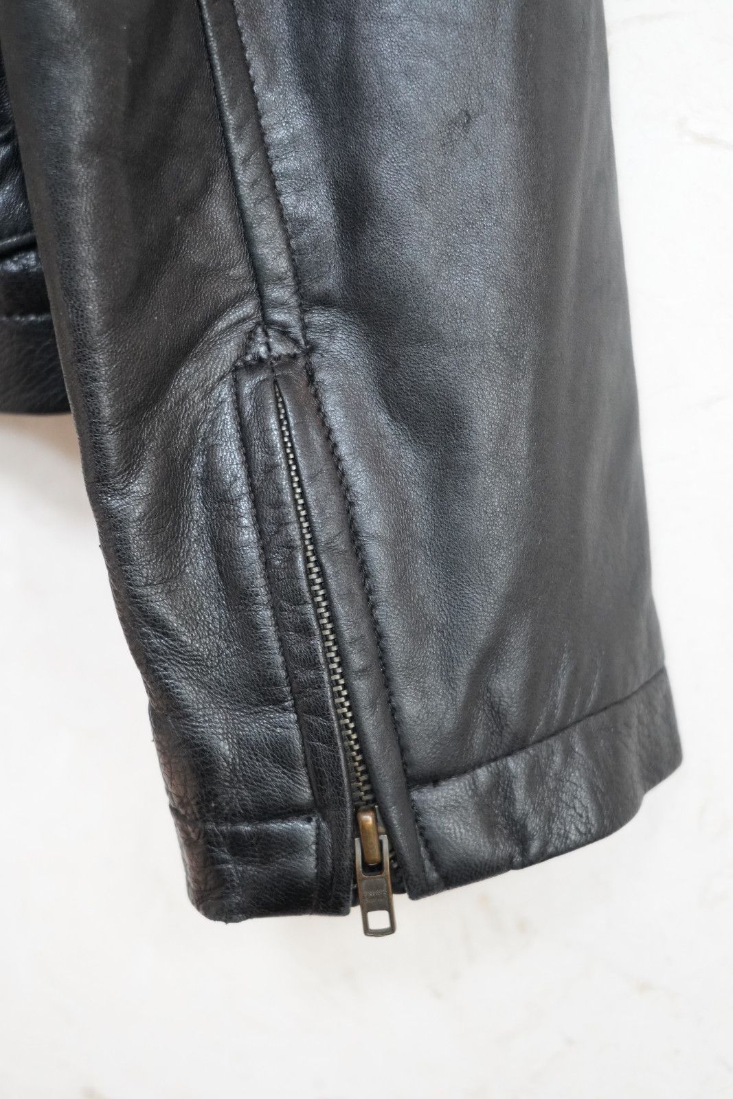 Levi's Levi’s / Lamb Leather Jacket Black / Size 100 (L) Size US M / EU 48-50 / 2 - 6 Thumbnail