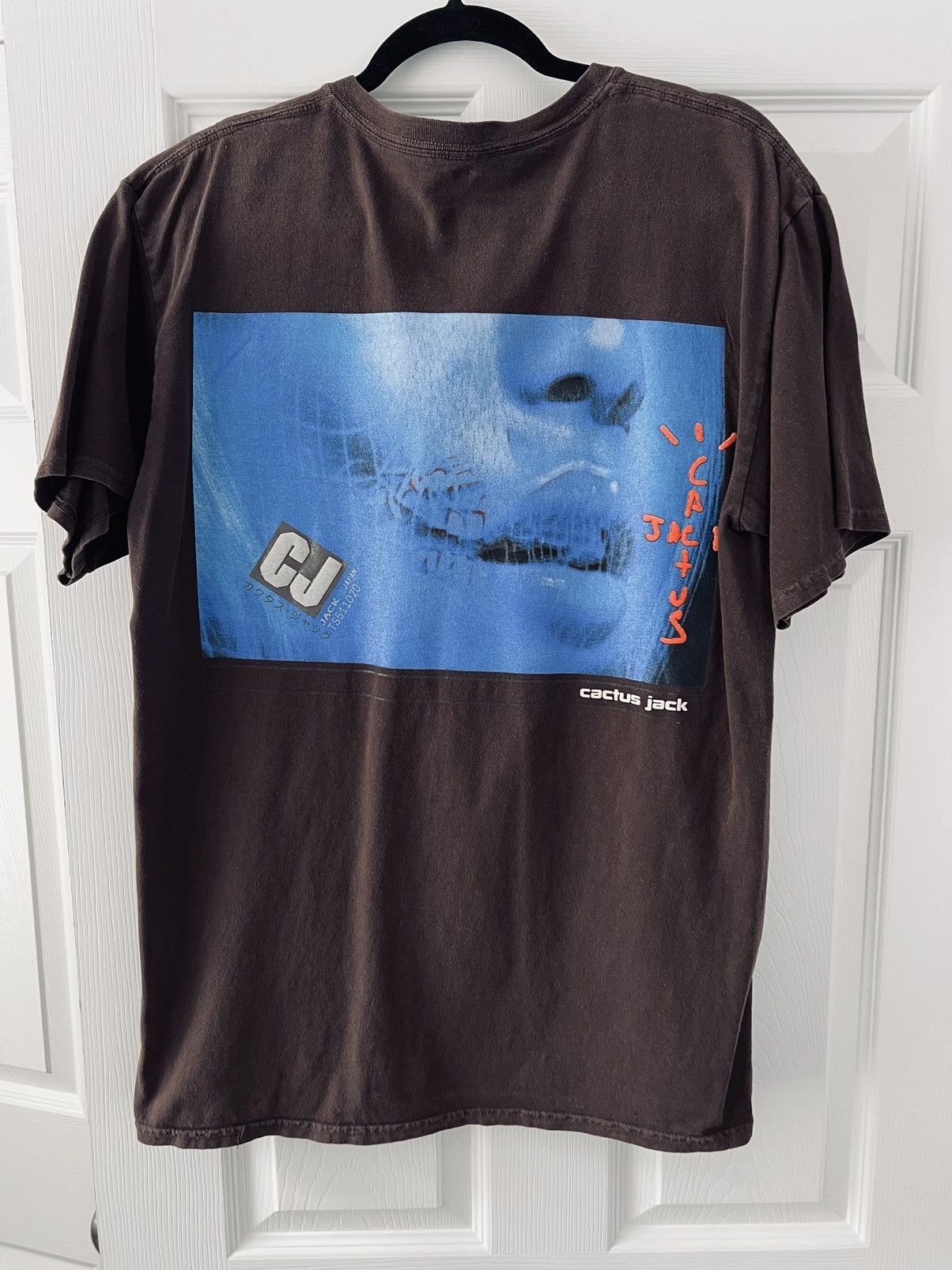 Travis Scott TRAVIS SCOTT Cactus Jack Brown Tee Size US L / EU 52-54 / 3 - 4 Thumbnail