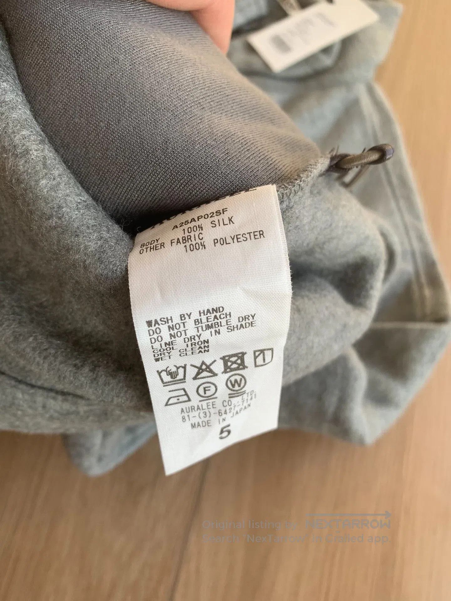 Auralee AURALEE 25AW Fleece Halfzip PO. Size US XXL / EU 58 / 5 - 5 Thumbnail