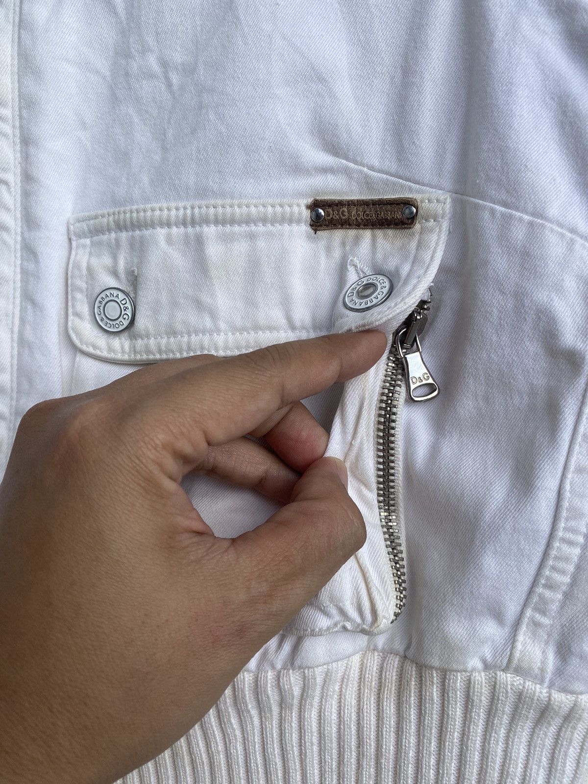 Dolce & Gabbana Rare Dolce and Gabbana D&G high colar crop jacket Size XS / US 0-2 / IT 36-38 - 5 Thumbnail