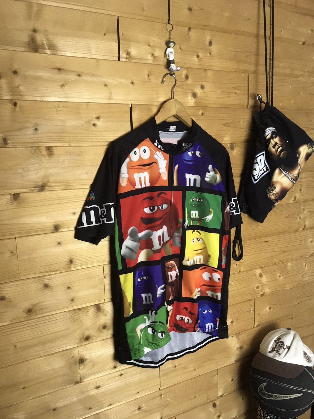 Vintage M&M brainstorm cycling shirt Size US XXL / EU 58 / 5 - 1 Thumbnail