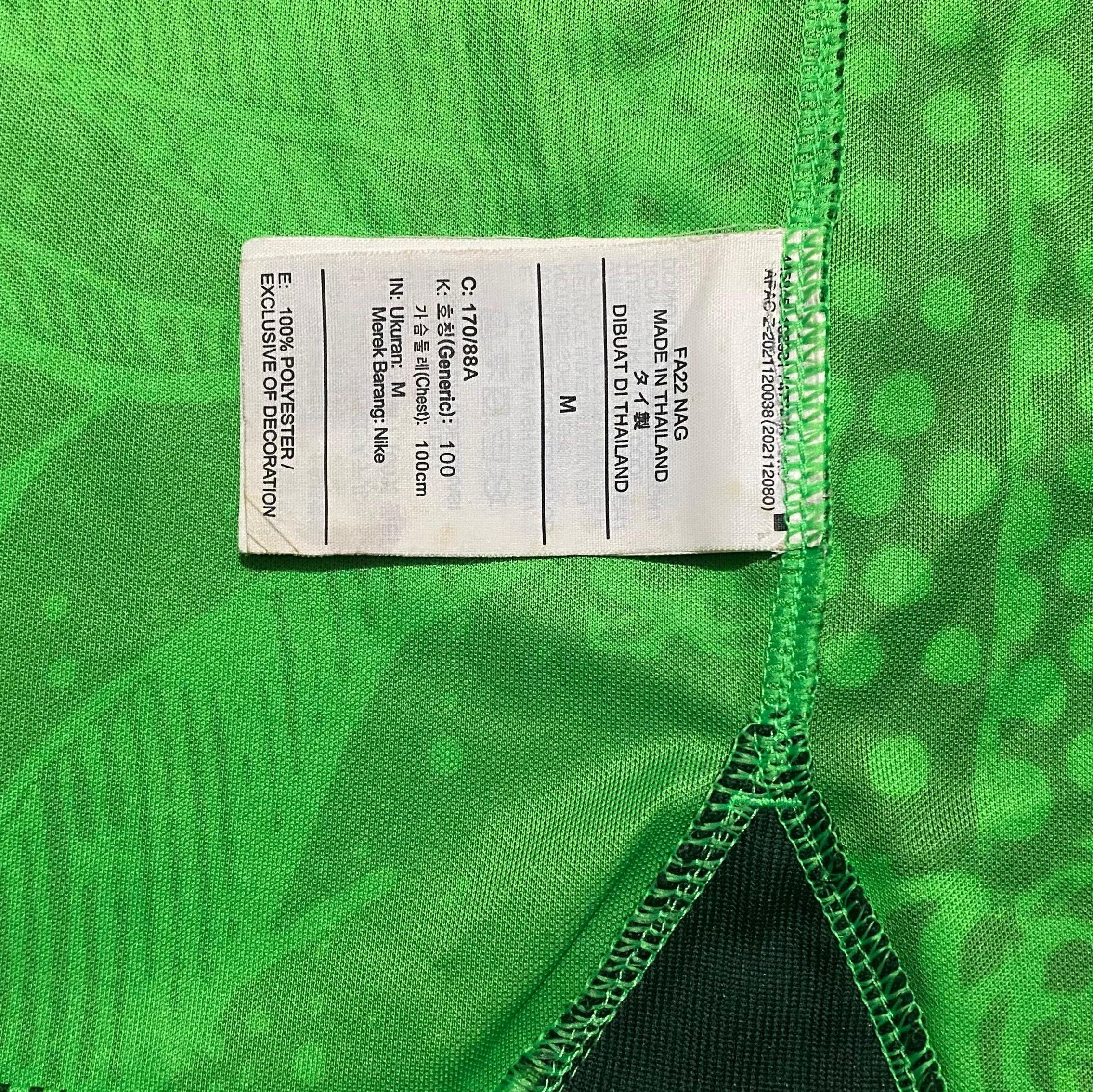 Nike Nigeria Afcon 2024 Home Jersey Victor Osimhen Size US M / EU 48-50 / 2 - 8 Thumbnail