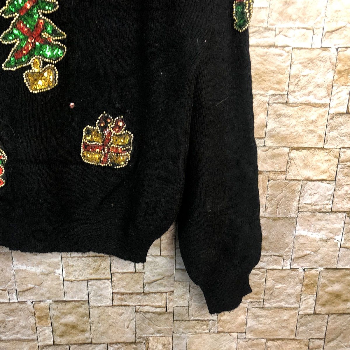 Homespun Knitwear Japanese Brand vintage Black Knitwear #A927 Size M / US 6-8 / IT 42-44 - 8 Thumbnail