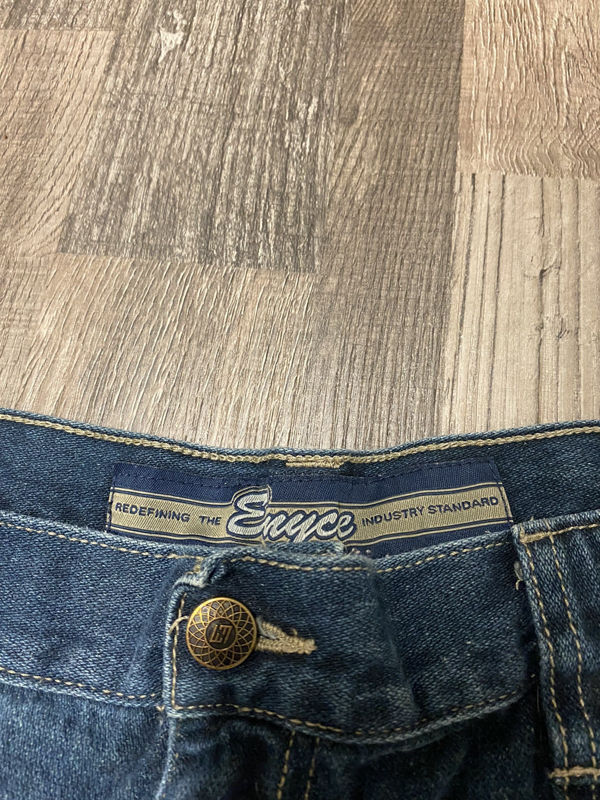 Enyce Vintage Y2K Baggy Enyce Jorts Denim Jean Shorts Carpenter Size US 36 / EU 52 - 7 Thumbnail