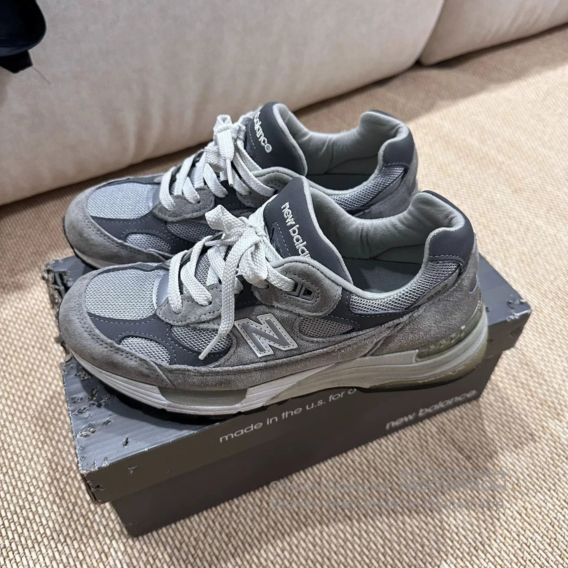 New Balance New Balance 992 Retro Casual Sneakers. Size US 5.5 / EU 38 - 1 Thumbnail