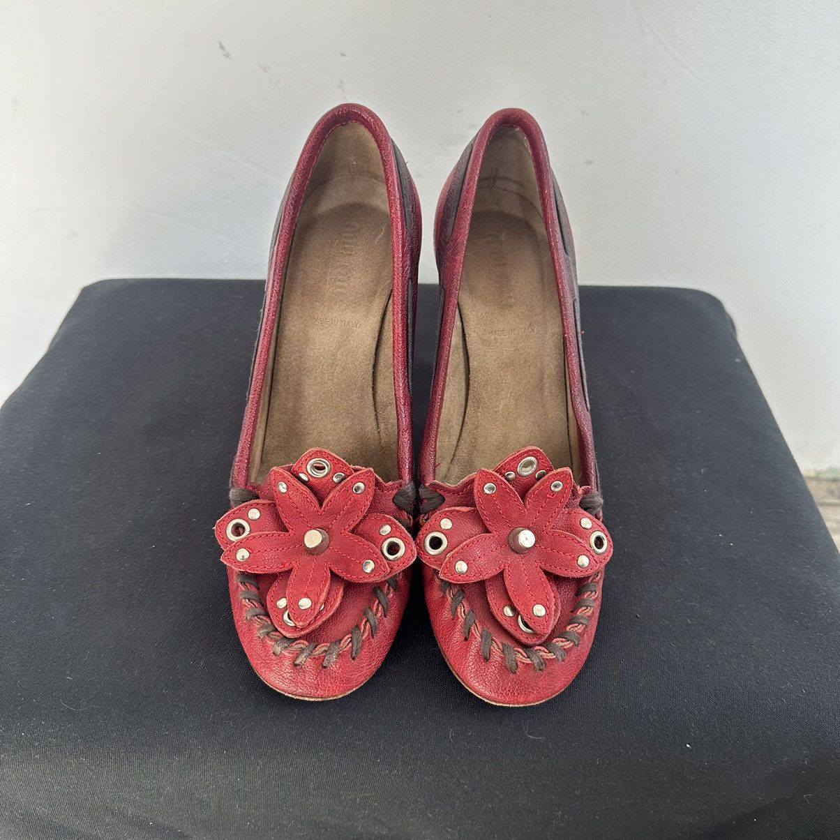 Miu Miu RARE MIU MIU archive ITALY BY PRADA HEELS Size US 6.5 / IT 36.5 - 5 Thumbnail