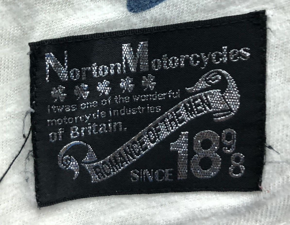 Norton Vintage Norton Motorcycles Birmingham Good Oldies 1898 Shirt Size US XL / EU 56 / 4 - 7 Thumbnail