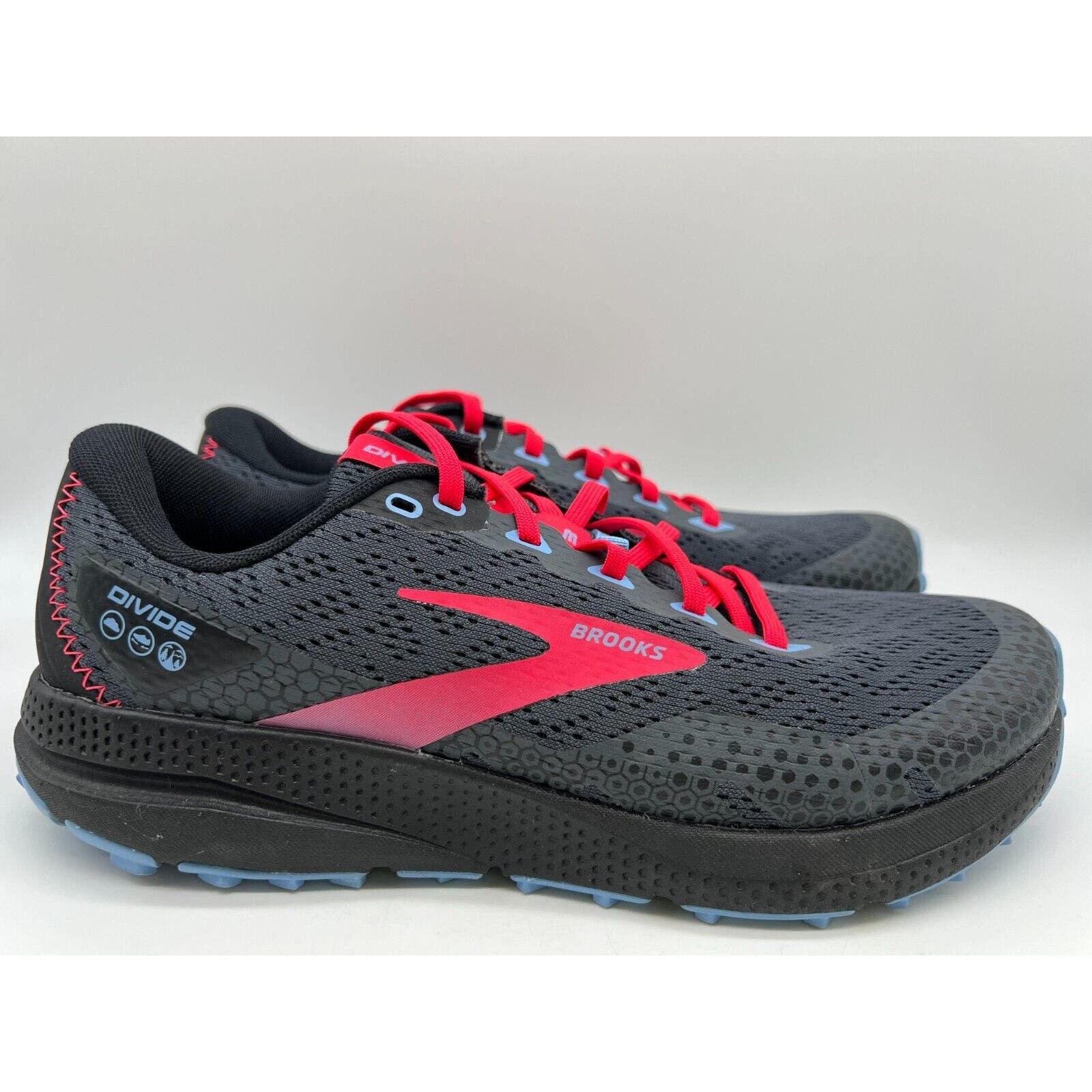 image of Brooks Divide 3 Women’S Black Hiking 1203681B057 Size 10.5B Shoes, Women's