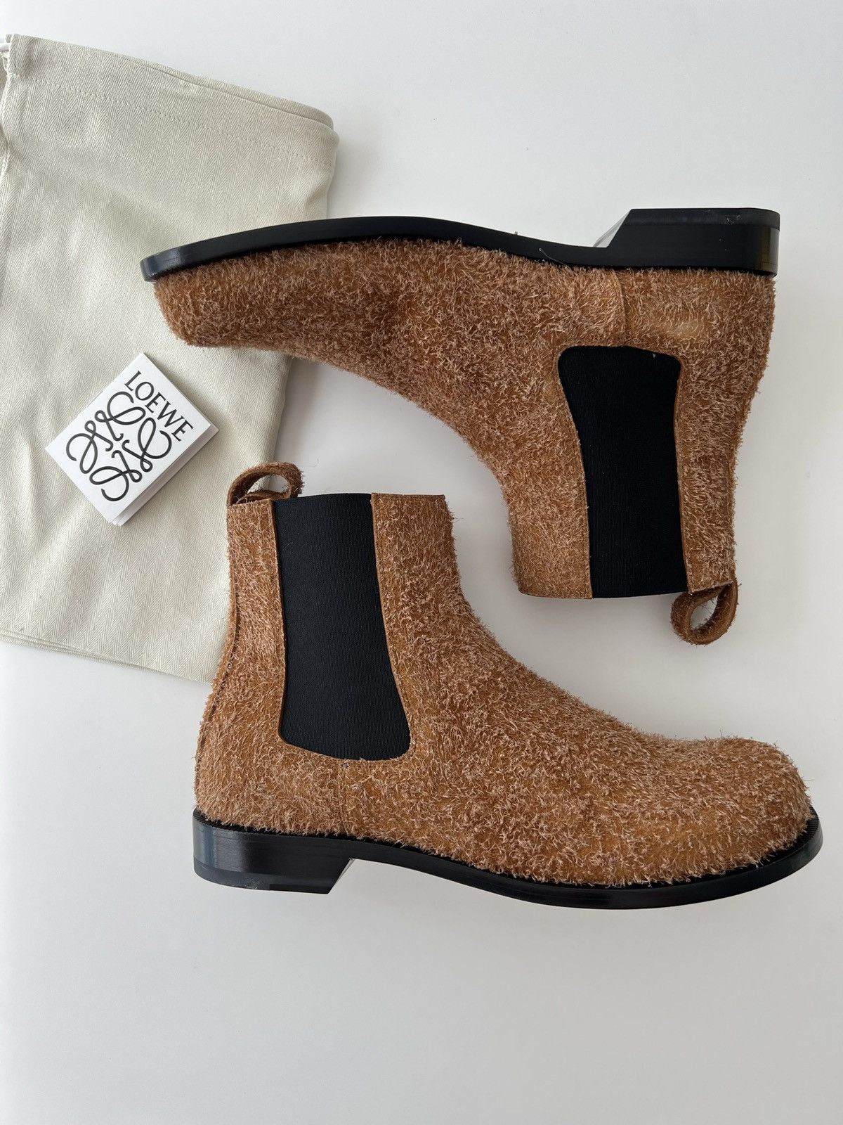 Loewe Campo Chelsea Boots in Suede Size US 10 / EU 43 - 4 Thumbnail