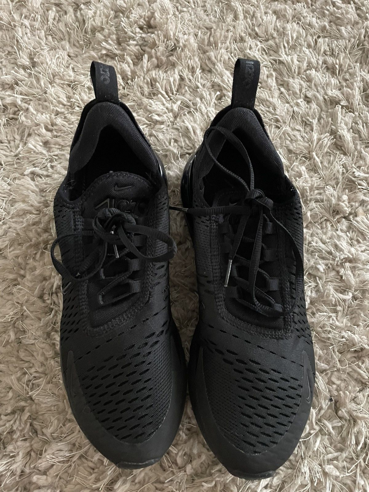 Nike Nike Wmns Air Max 270 Triple Black Size US 9.5 / IT 39.5 - 5 Thumbnail