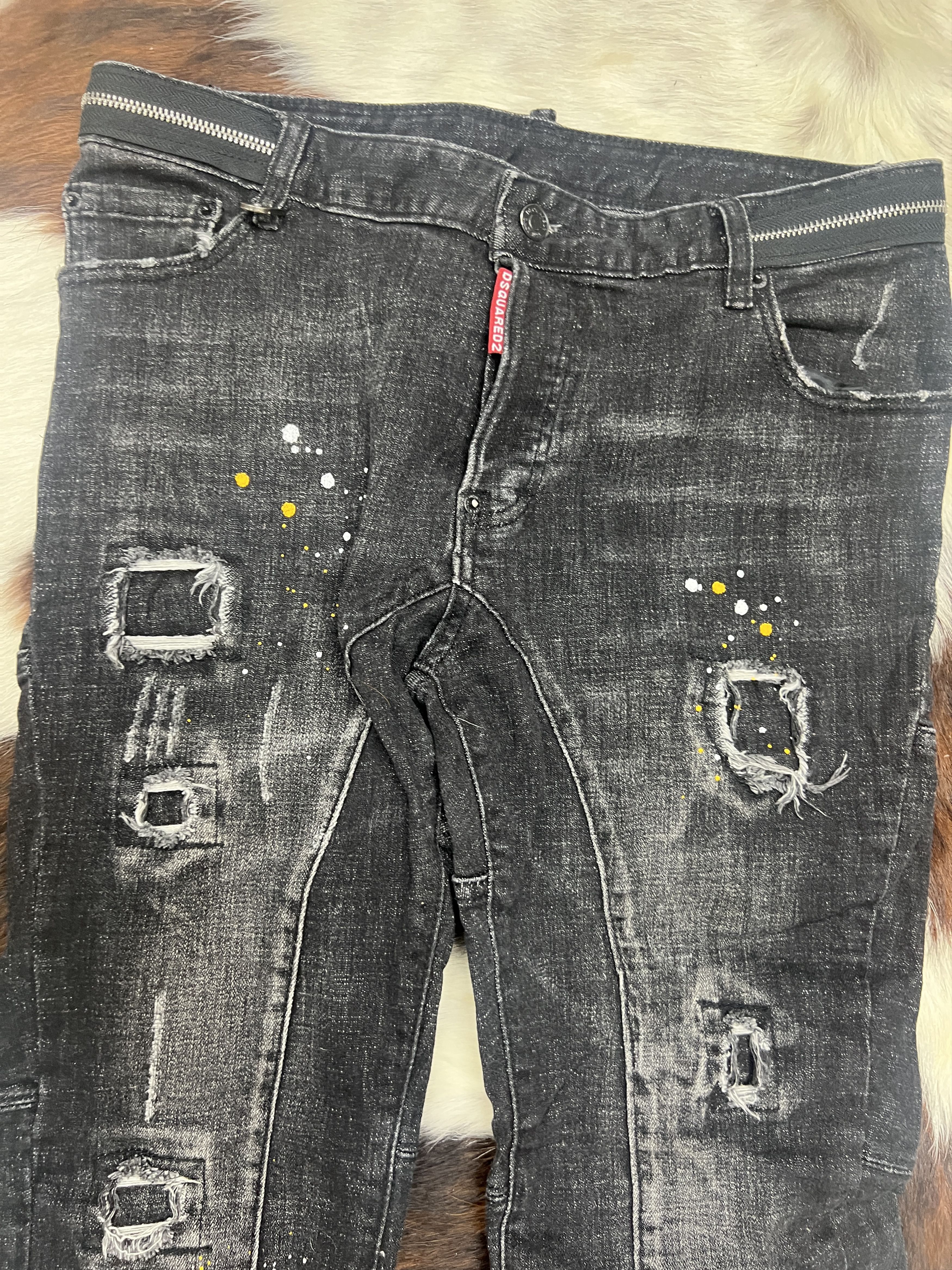 Dsquared2 DISQUARD2 Painting Biker Jean Size US 34 / EU 50 - 7 Thumbnail