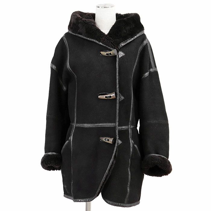Issey Miyake Issey Miyake ISSEY MIYAKE Sheepskin Coat Leather Outerwear DUTY FREE for USA Size ONE SIZE - 1 Thumbnail
