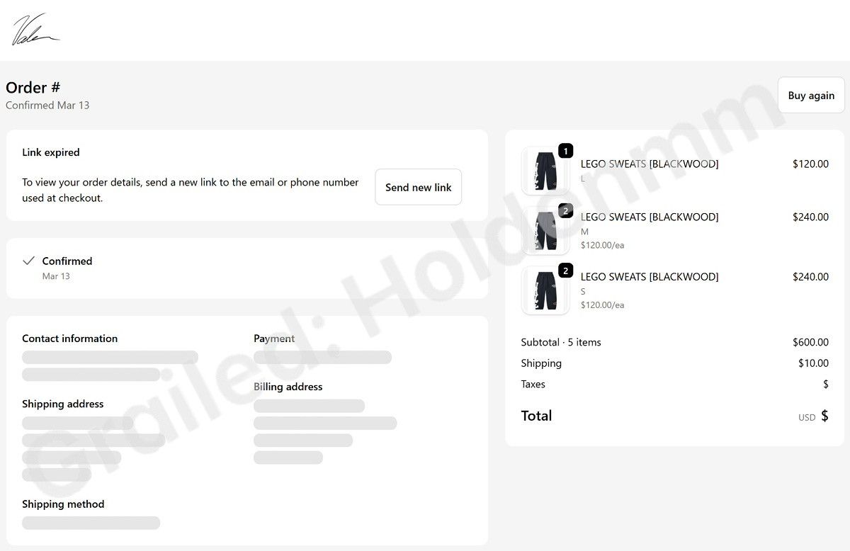 Vale Vale Forever Lego Sweatpants Blackwood Black Size US 34 / EU 50 - 23 Thumbnail