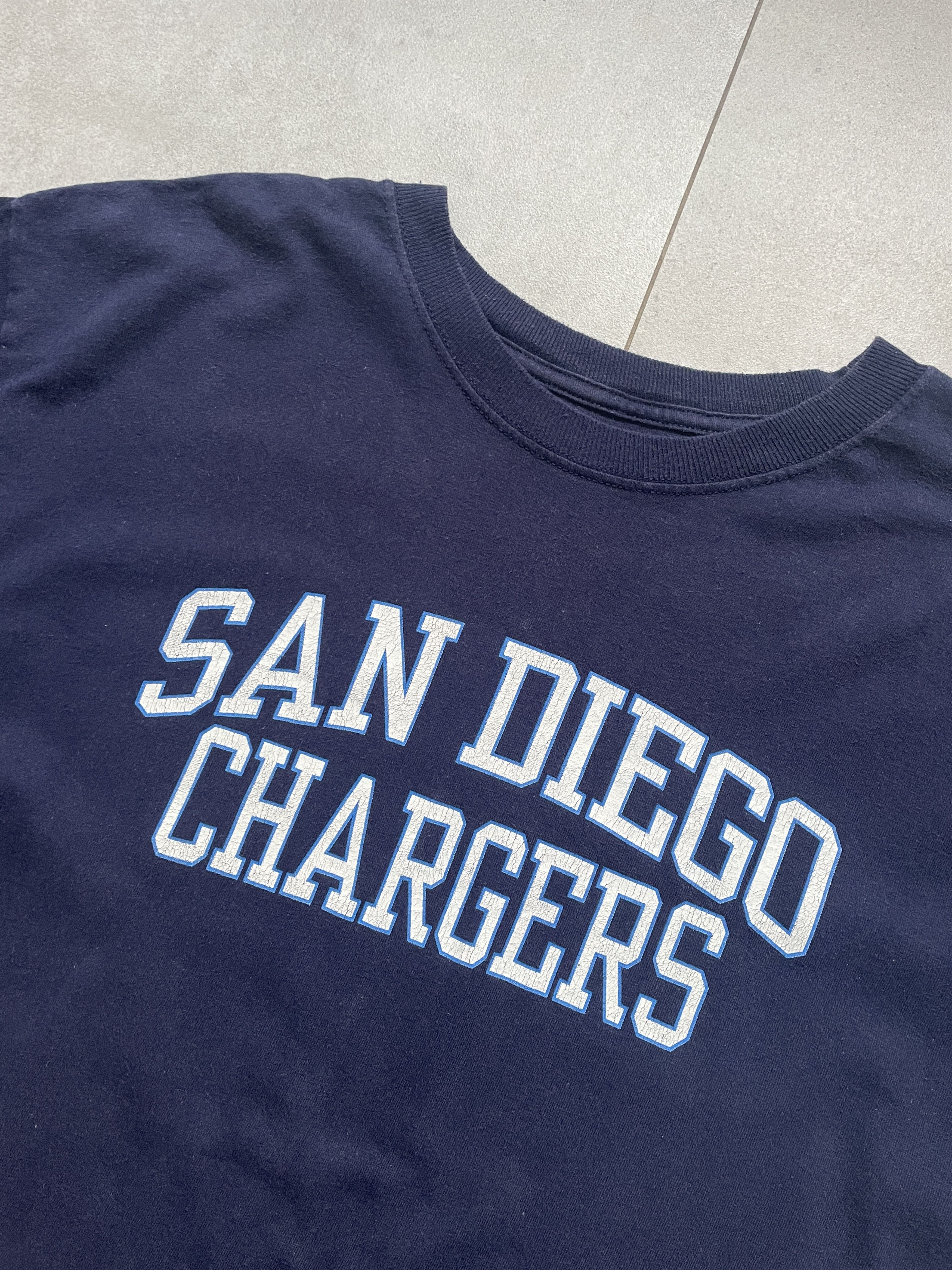 NFL × Reebok × Vintage VINTAGE NFL SAN DIEGO CHARGERS NAVY LOS ANGELES BLOKE NCAA Size US XL / EU 56 / 4 - 2 Thumbnail