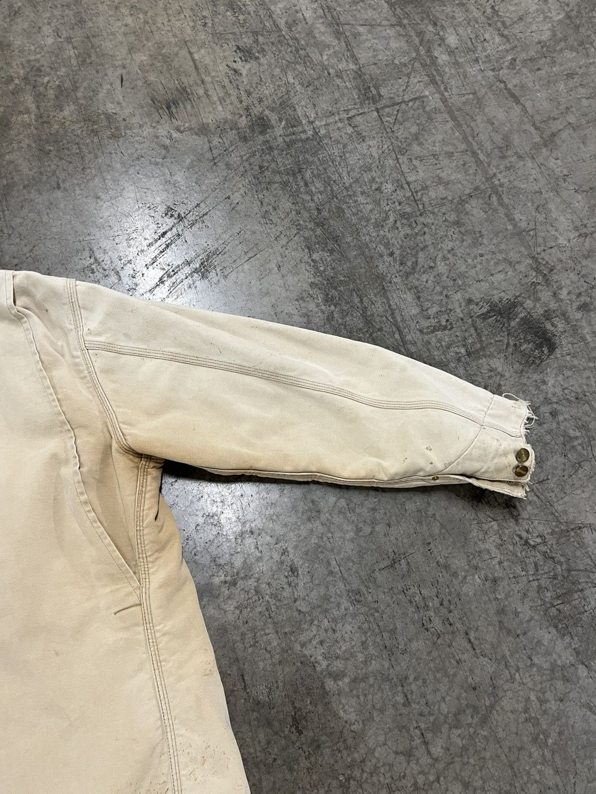 Carhartt × Vintage Carhartt chore jacket vintage blanket lined sun faded rare Size US XL / EU 56 / 4 - 12 Thumbnail