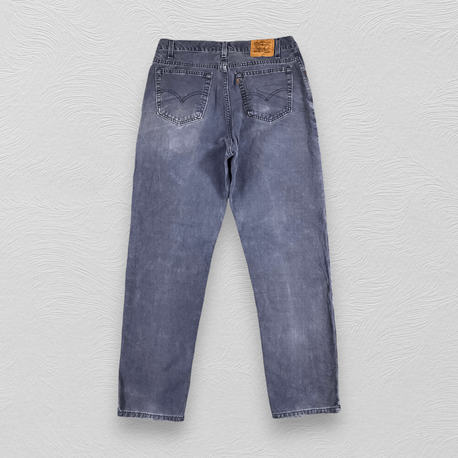 Levi's Vintage 90s Levis 540 Jeans Distressed Denim KJ283 Size US 34 / EU 50 - 2 Thumbnail