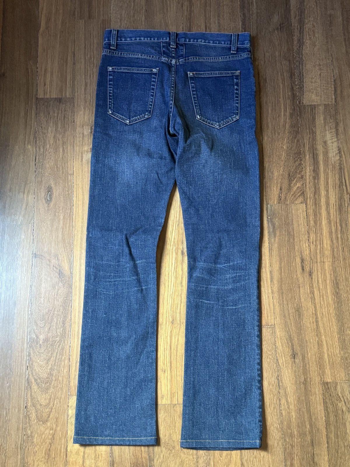 Saint Laurent Paris SLP SS15 D09 Flared Jeans Hedi Slimane Size US 27 - 2 Thumbnail