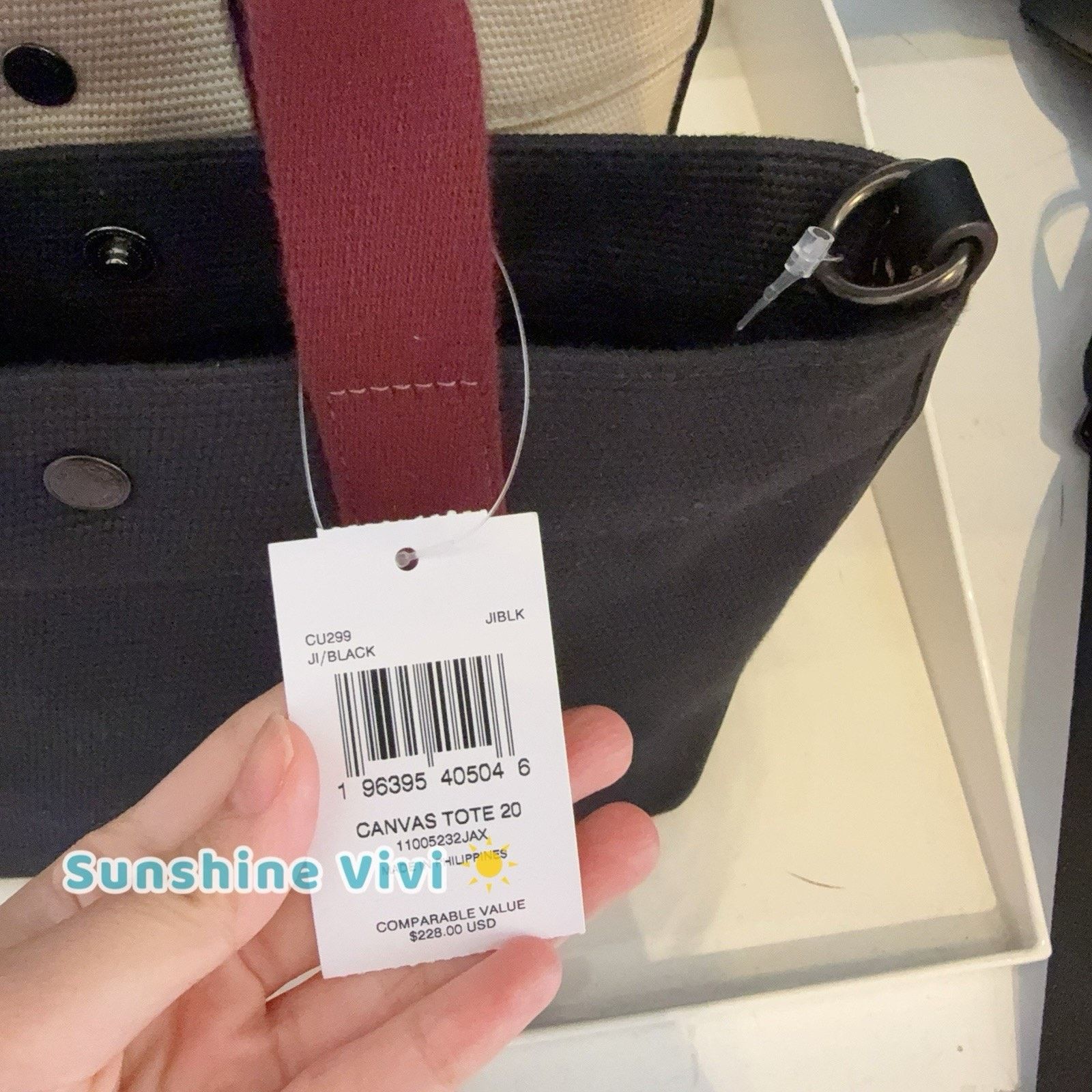 Coach NWT Coach Tote 20 In Colorblock CU299 Black Copper/Black Size ONE SIZE - 4 Thumbnail
