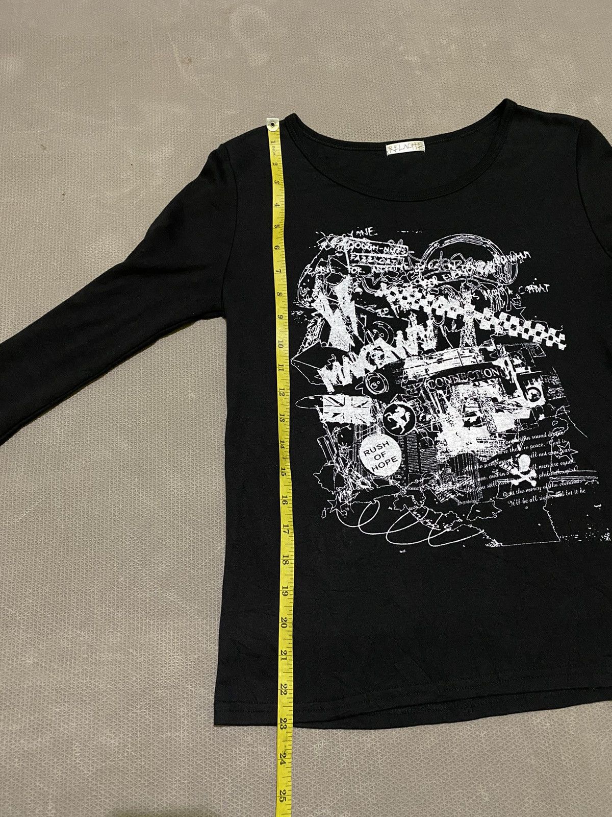 Hysteric Glamour × If Six Was Nine × Japanese Brand Y2k Relache ifsixwasnine punk style longsleeve Size US S / EU 44-46 / 1 - 6 Thumbnail