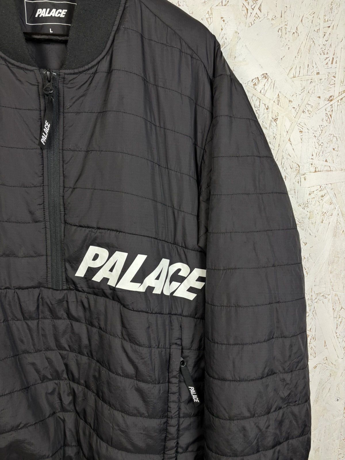 Palace Palace Half Zip Packer Armour Jacket Thinsulate Black L Size US L / EU 52-54 / 3 - 2 Thumbnail