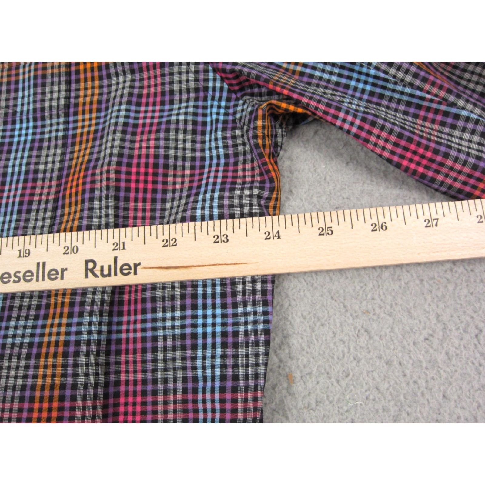 Peter Millar Peter Millar Shirt Adult Large Pink Purple Blue Cotton Colorful Mens Button Up Size US L / EU 52-54 / 3 - 7 Thumbnail