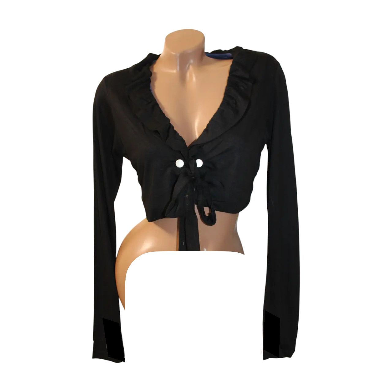 Cop Copine Cop Copine Crop Jacket / Shrug sz M Size M / US 6-8 / IT 42-44 - 1 Thumbnail