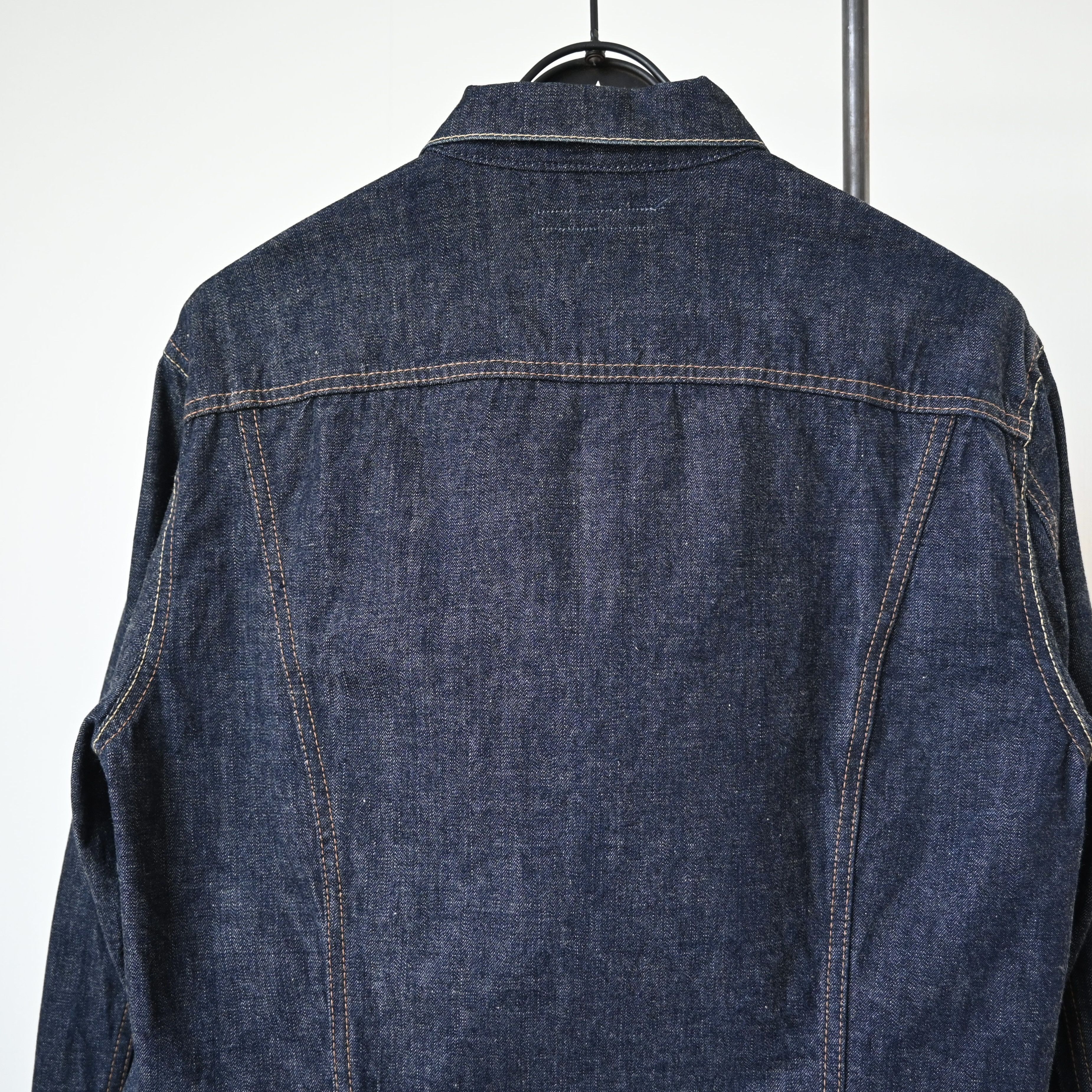 United Arrows UA Green Label Relaxing light ounce denim trucker jacket Size US M / EU 48-50 / 2 - 3 Thumbnail
