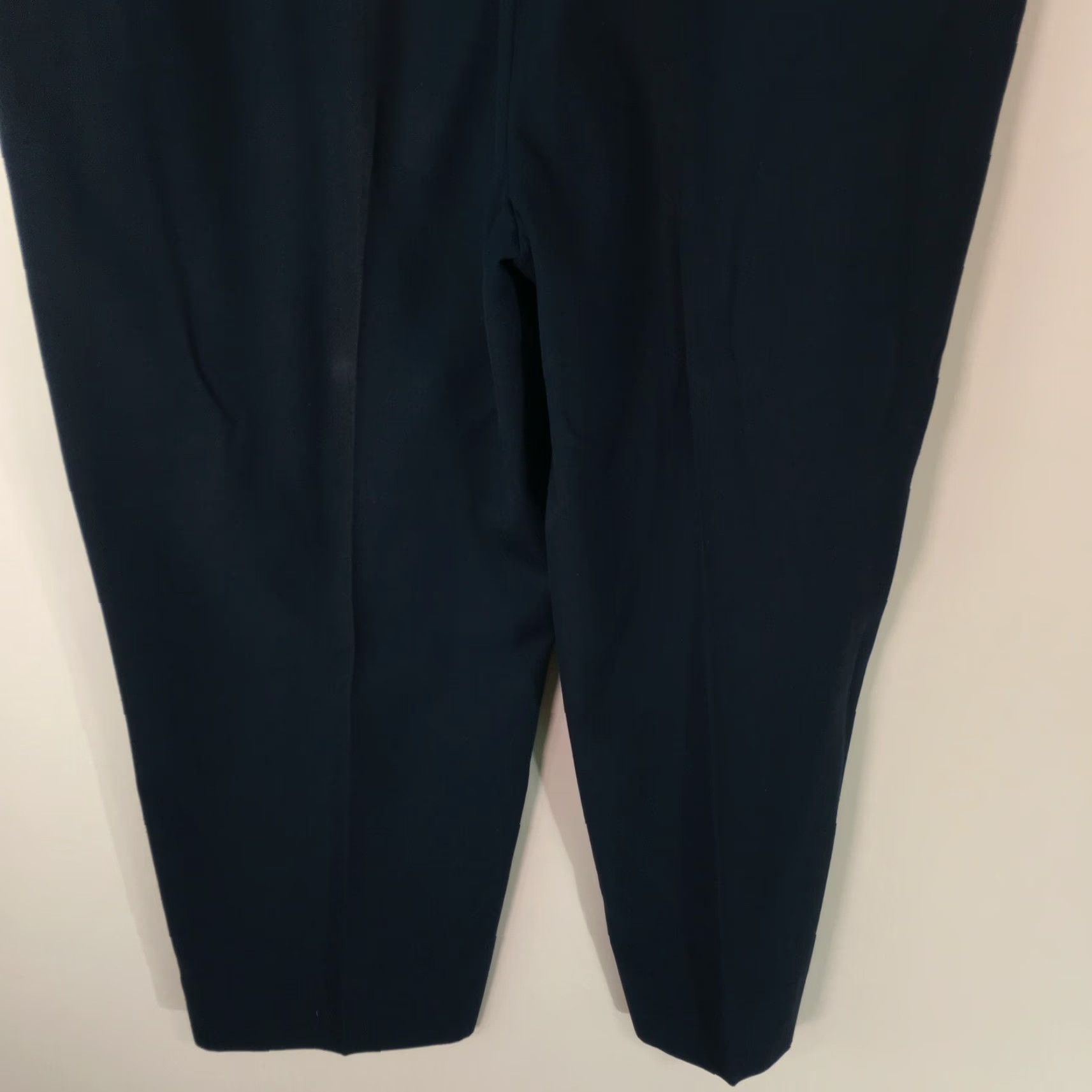 Vintage Via Port Mens Blue Dress Pants Regular Fit High Rise Casual Size 44 X27 Size US 44 / EU 60 - 5 Thumbnail