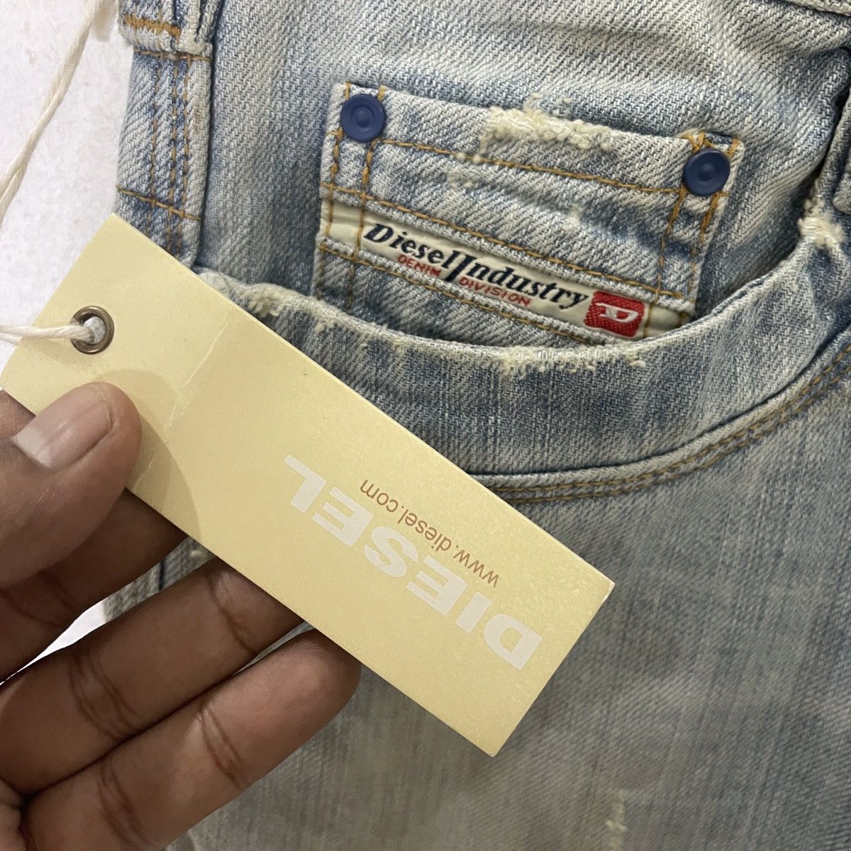 Diesel Deadstock! Vintage Diesel Denim Jeans Size US 31 - 5 Thumbnail