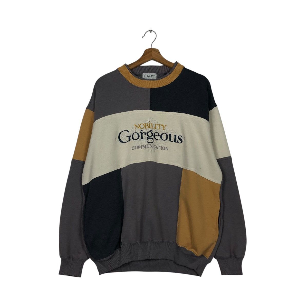 Japanese Brand 📌Vintage Sweatshirt Nobility Gorgeous Big Logo Issey Miyake Size US L / EU 52-54 / 3 - 2 Thumbnail