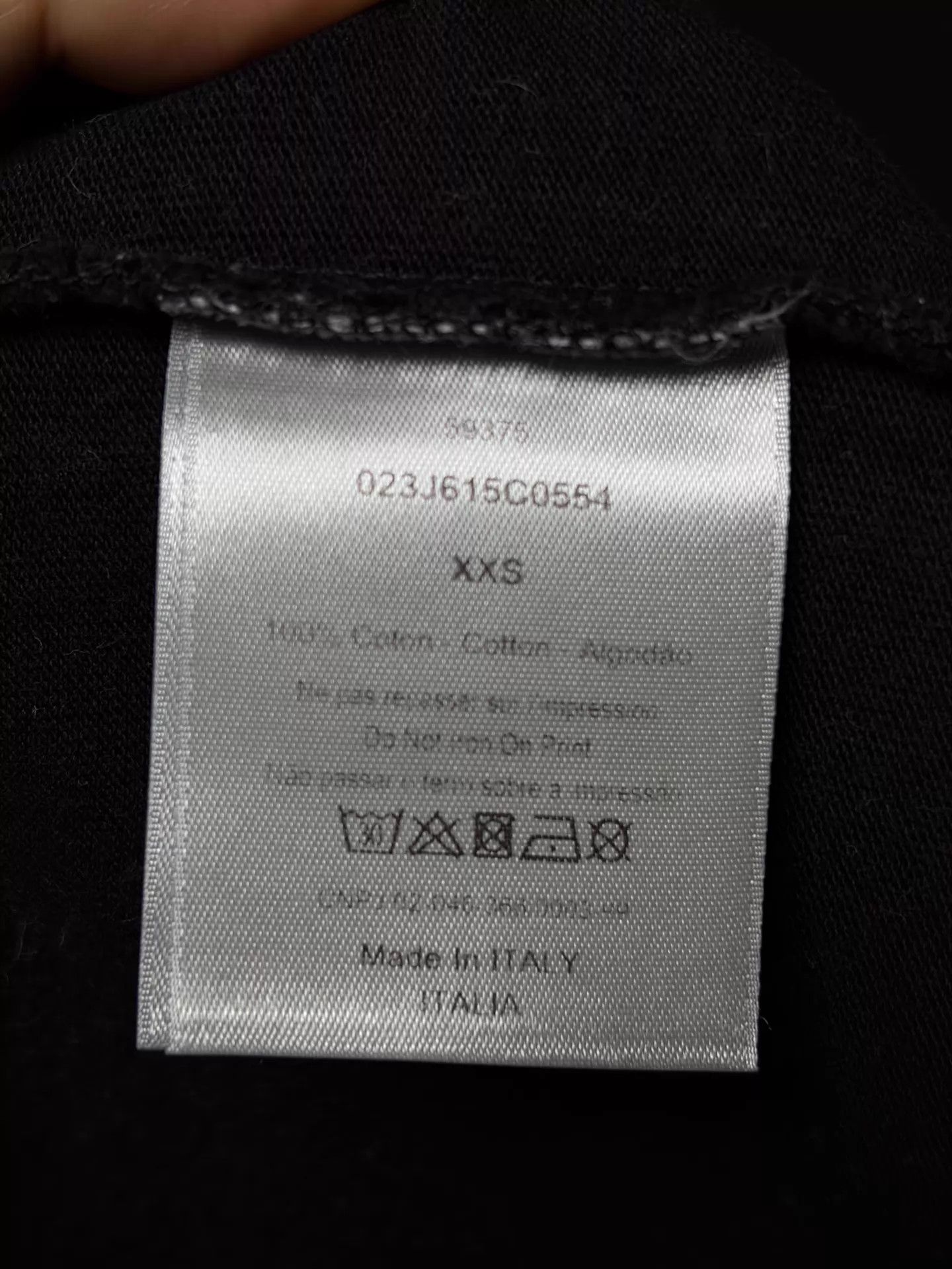 Dior Dior Crystal Basketball T-shirt XXS Size US XXS / EU 40 - 4 Thumbnail