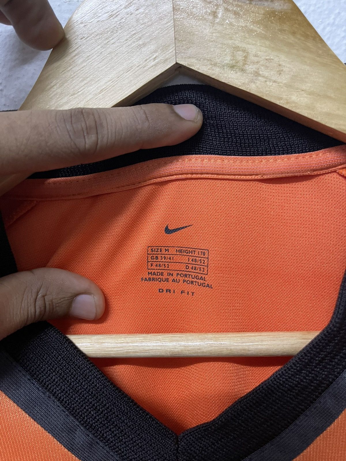 Nike VINTAGE 2000-02 NIKE NETHERLANDS JERSEY HOME M SIZE Size US M / EU 48-50 / 2 - 13 Thumbnail