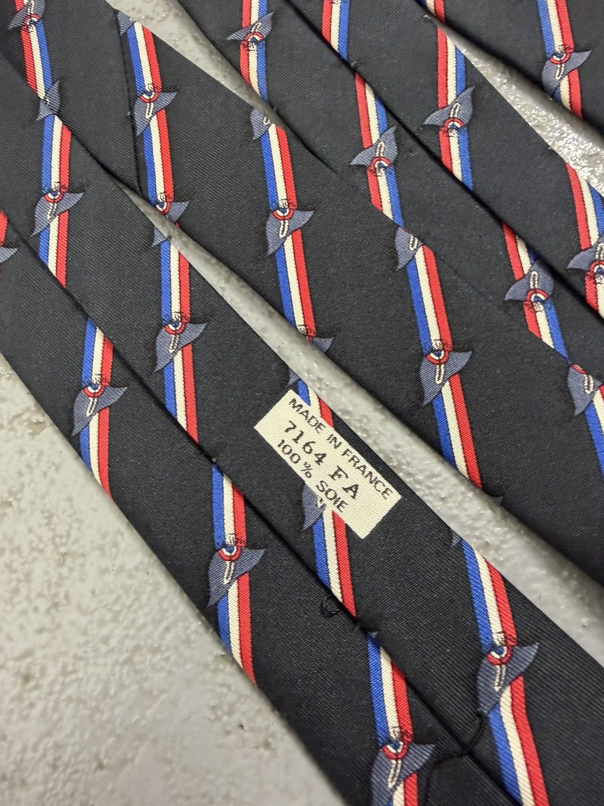 Hermes Hermes Silk Tie Size ONE SIZE - 11 Thumbnail