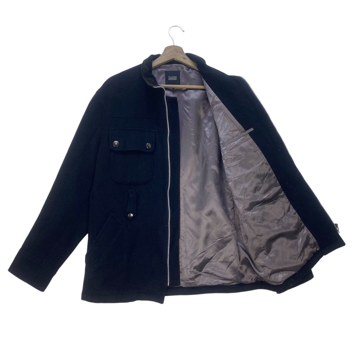 Designer × Japanese Brand × Takeo Kikuchi Japanese Brand Takeo Kikuchi Wool Heavy Coat Size US S / EU 44-46 / 1 - 3 Thumbnail