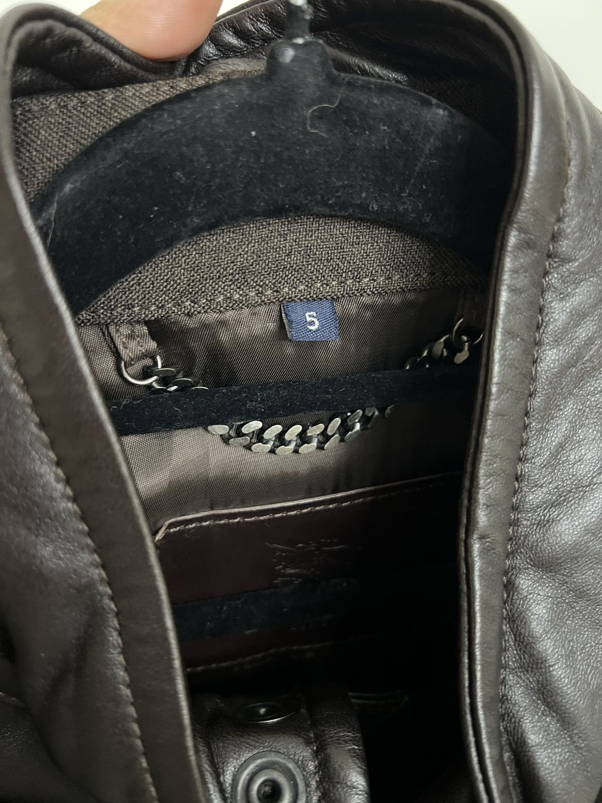 Burberry Burberry learher jacket L Size US L / EU 52-54 / 3 - 10 Thumbnail
