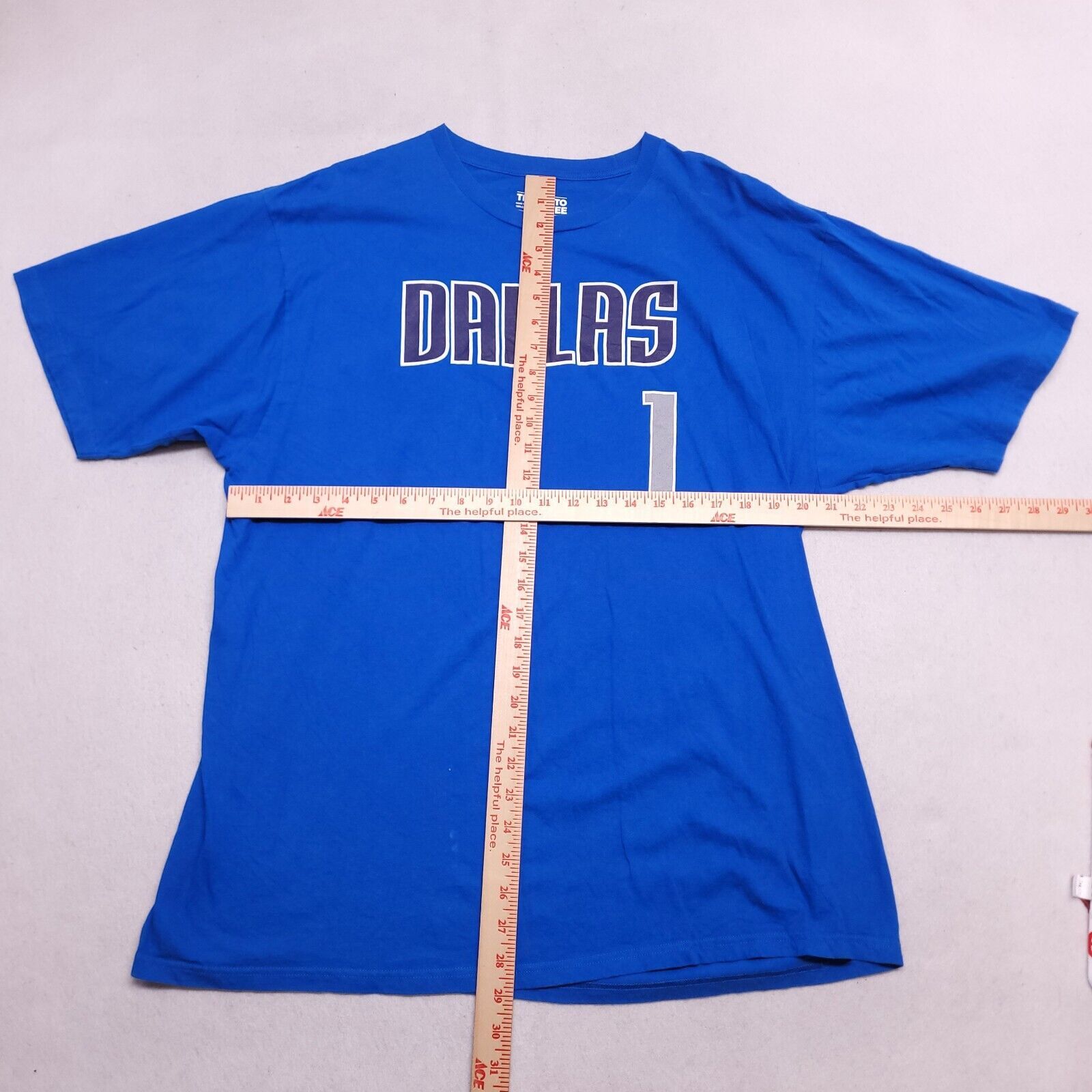 Adidas Adidas Dallas Mavericks #1 Smith Jr T-Shirt Men Size 2X Blue Size US XXL / EU 58 / 5 - 7 Thumbnail