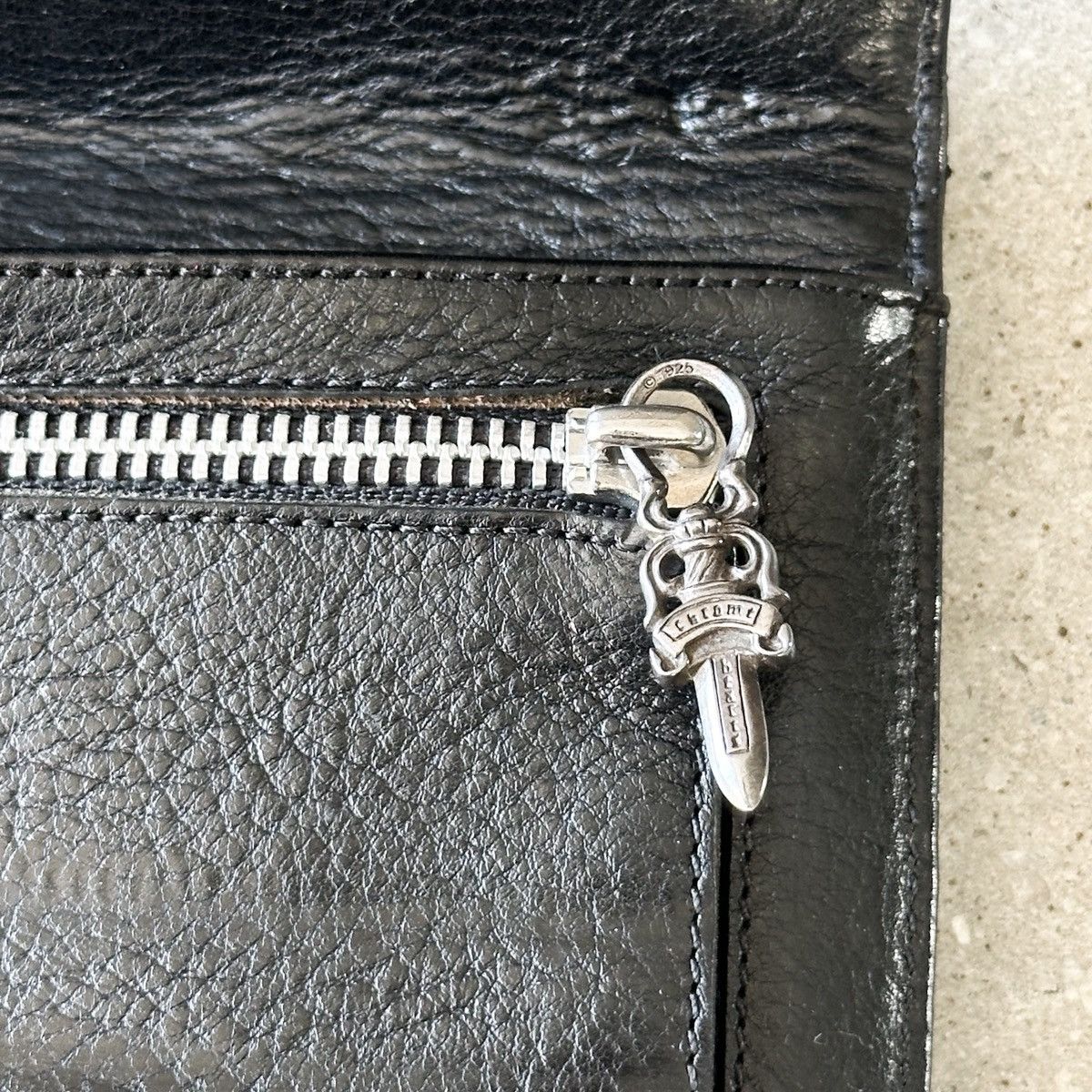 Chrome Hearts ‘Wave4’ Quilted Lambskin Maltese Cross Leather Wallet Size ONE SIZE - 9 Thumbnail