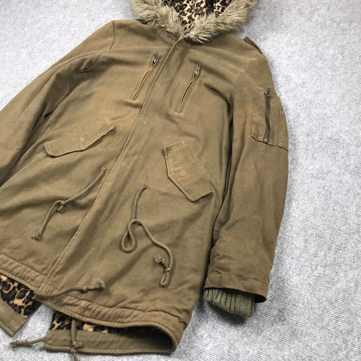 Attachment × Japanese Brand ATTACHMENT BROWN PARKAS FUR HOODIES JACKET 152 Size US L / EU 52-54 / 3 - 4 Thumbnail
